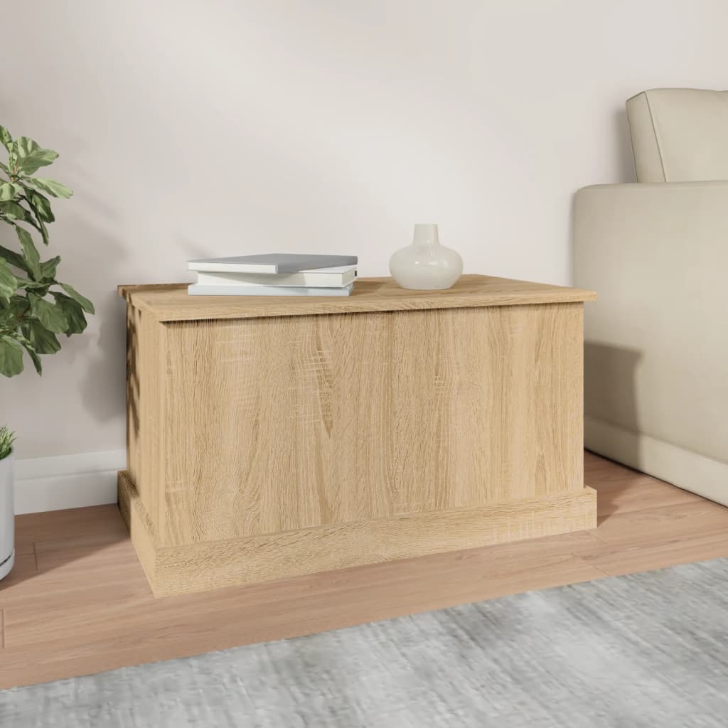 Storage Box Sonoma Oak 70x40x38 cm Engineered Wood