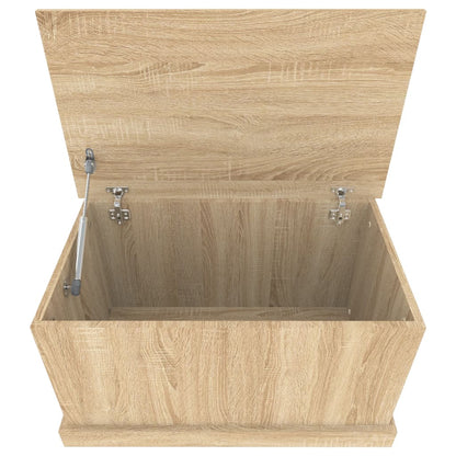 Storage Box Sonoma Oak 70x40x38 cm Engineered Wood