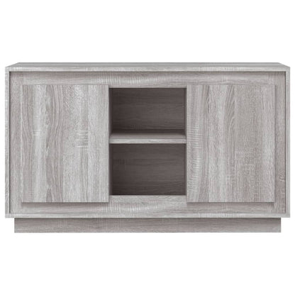 Sideboard Grey Sonona 102x35x60 cm Engineered Wood