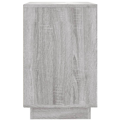 Sideboard Grey Sonona 102x35x60 cm Engineered Wood