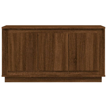 Sideboard Brown Oak 102x35x55 cm Engineered Wood