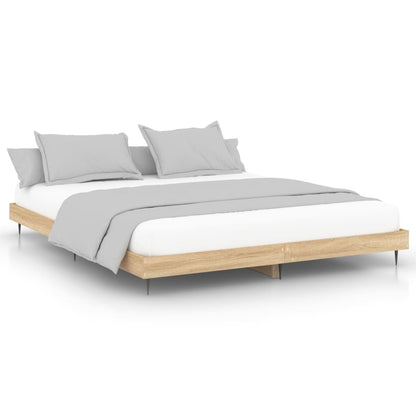 Bed Frame Sonoma Oak Emperor Engineered Wood