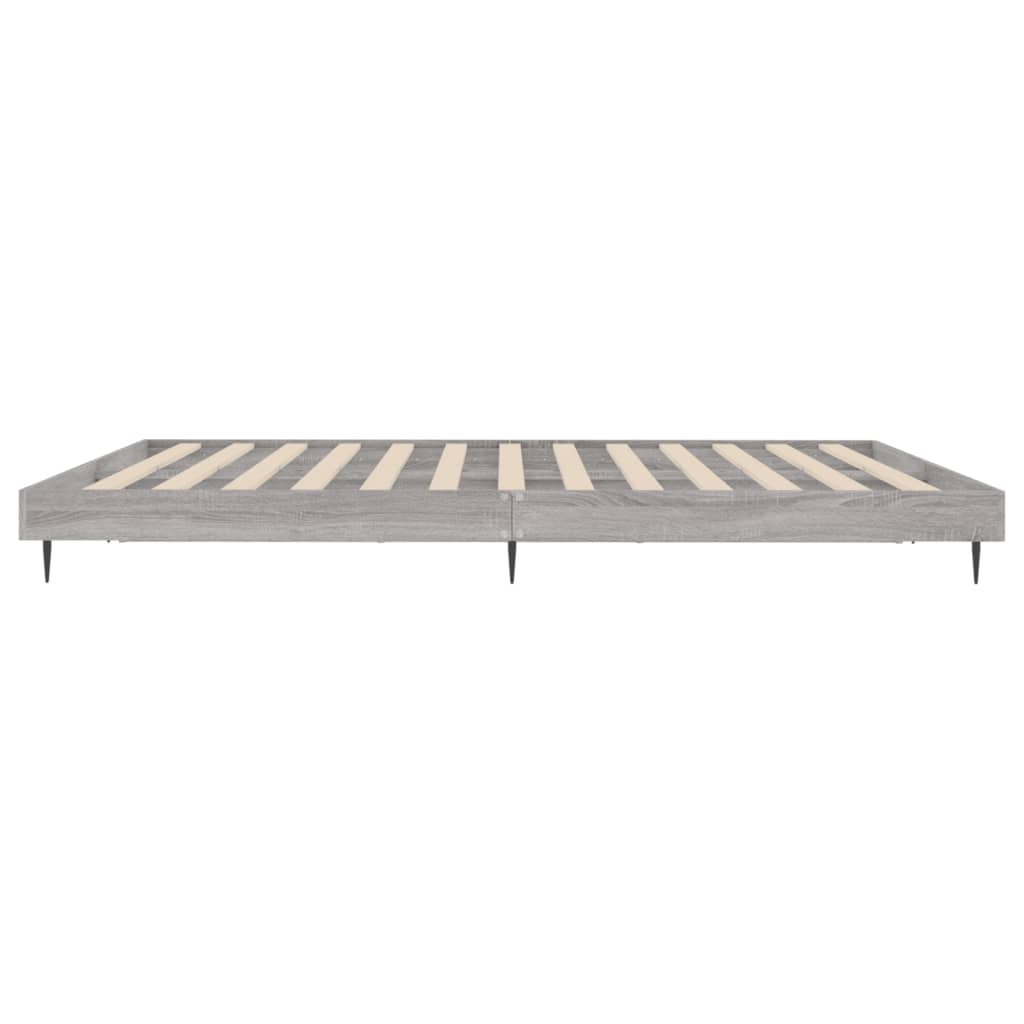 Bed Frame Grey Sonoma Emperor Engineered Wood