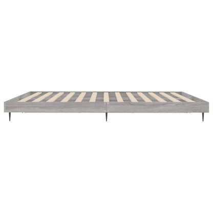 Bed Frame Grey Sonoma Emperor Engineered Wood