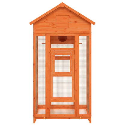 Bird House Brown 91.5x53x170 cm Solid Wood Pine