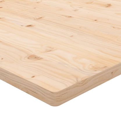 Table Top 80x40x2.5 cm Solid Wood Pine Rectangular