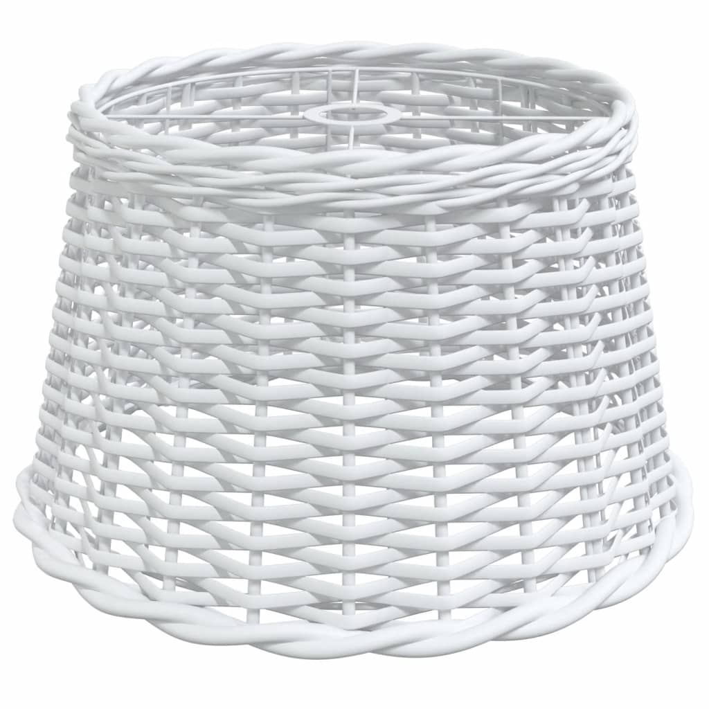 Ceiling Lamp Shade White Ø45x28 cm Wicker