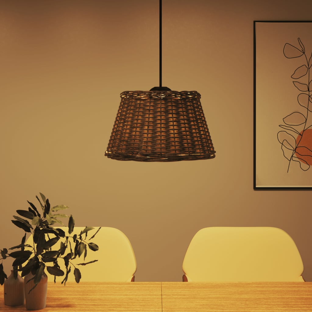 Ceiling Lamp Shade Brown Ø50x30 cm Wicker