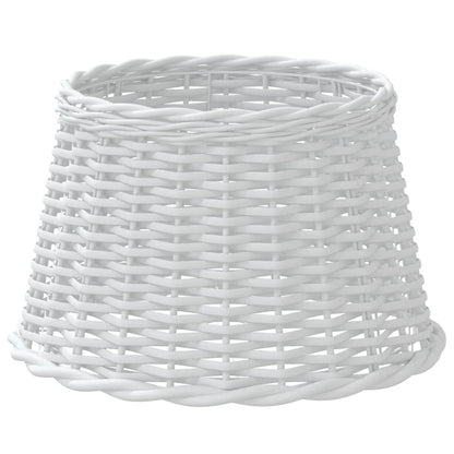 Lamp Shade White Ø45x28 cm Wicker