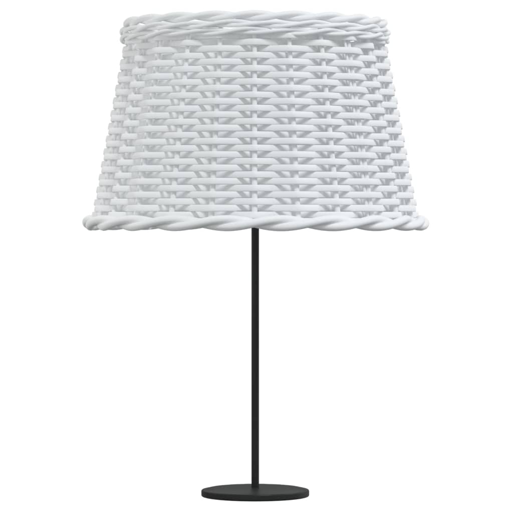 Lamp Shade White Ø45x28 cm Wicker