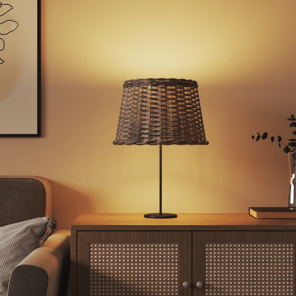 Lamp Shade Brown Ø40x26 cm Wicker