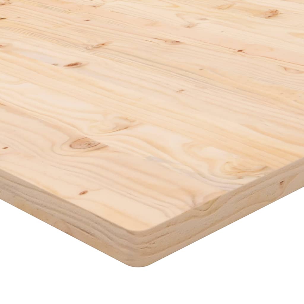 Table Top 40x40x2.5 cm Solid Wood Pine Square