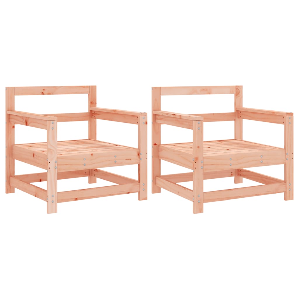 Garden Chairs 2 pcs Solid Wood Douglas