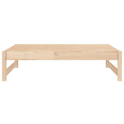 Garden Footstool 120x80 cm Solid Wood Pine