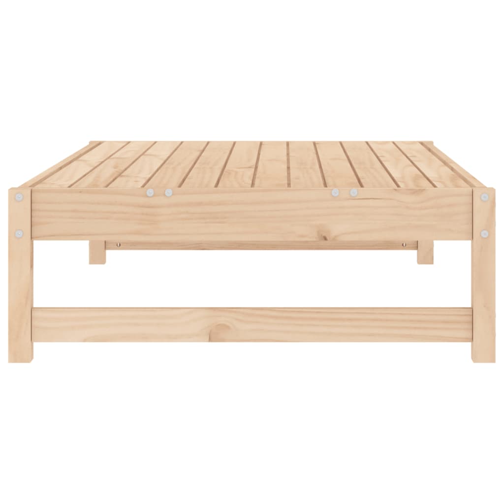 Garden Footstool 120x80 cm Solid Wood Pine