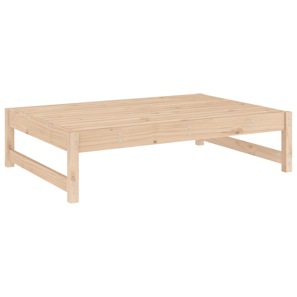 Garden Footstool 120x80 cm Solid Wood Pine