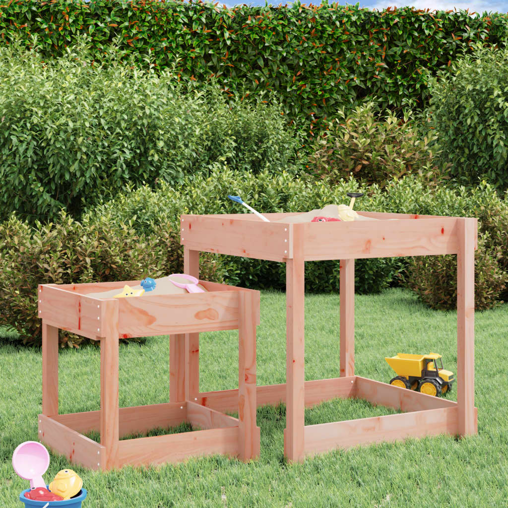 Sand Tables 2 pcs Solid Wood Douglas