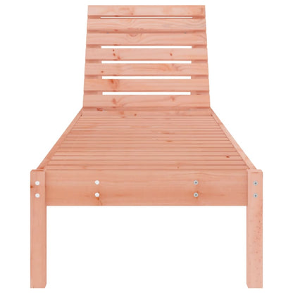 Sun Lounger 199.5x60x74 cm Solid Wood Douglas