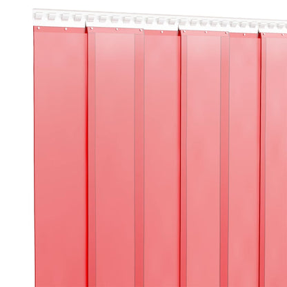 Door Curtain Red 200 mmx1.6 mm 50 m PVC