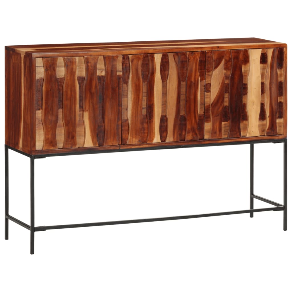 Sideboard 110x28x76 cm Solid Wood Acacia