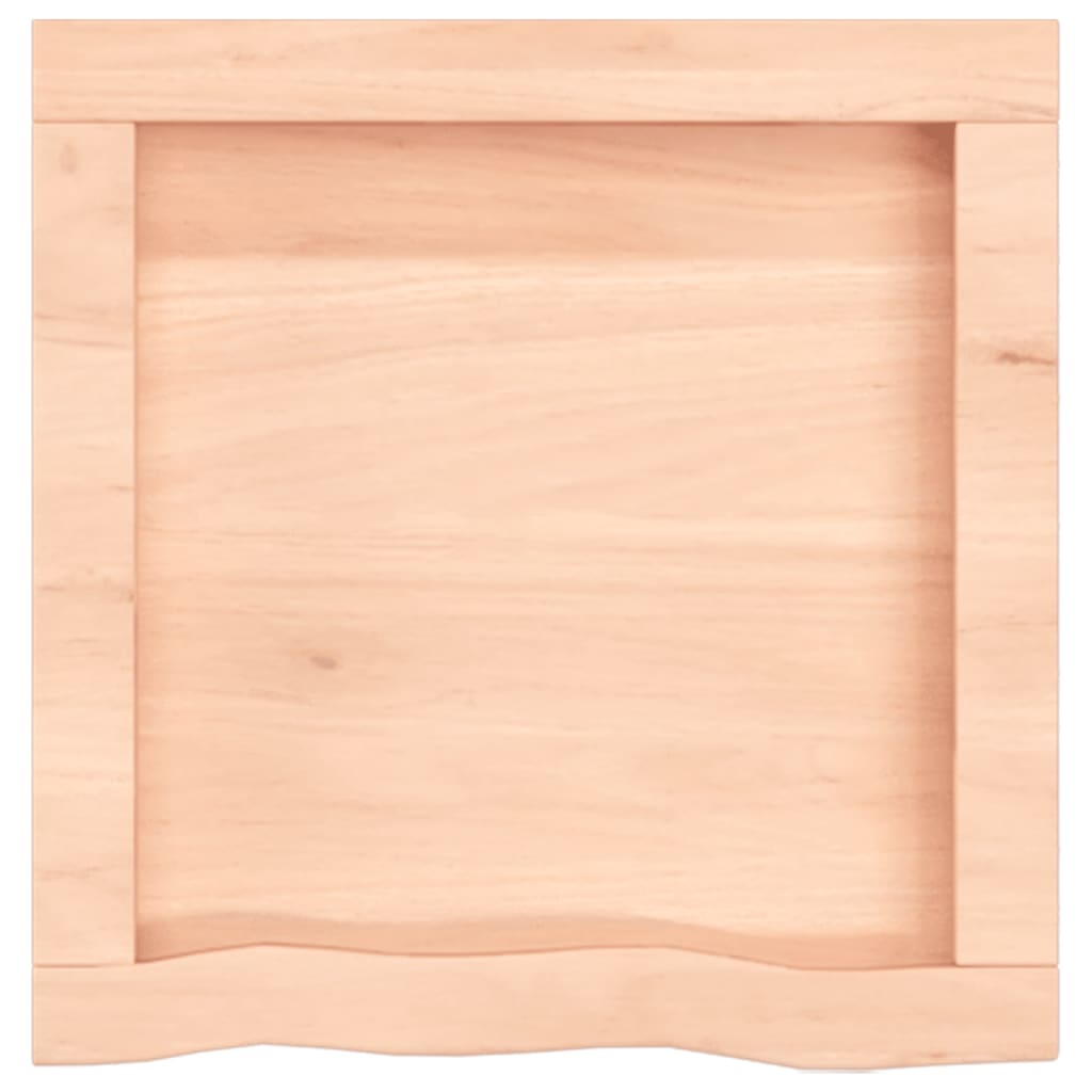 Wall Shelf 40x40x(2-4) cm Untreated Solid Wood Oak