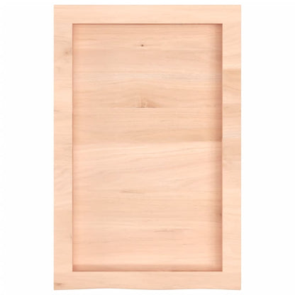 Wall Shelf 40x60x(2-4) cm Untreated Solid Wood Oak