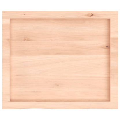 Wall Shelf 60x50x(2-6) cm Untreated Solid Wood Oak