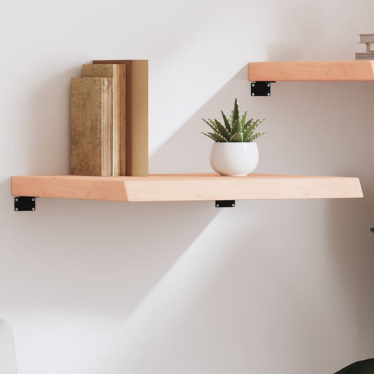 Wall Shelf 60x50x(2-6) cm Untreated Solid Wood Oak