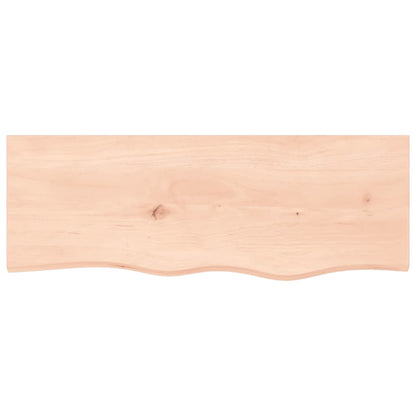 Wall Shelf 80x30x(2-6) cm Untreated Solid Wood Oak