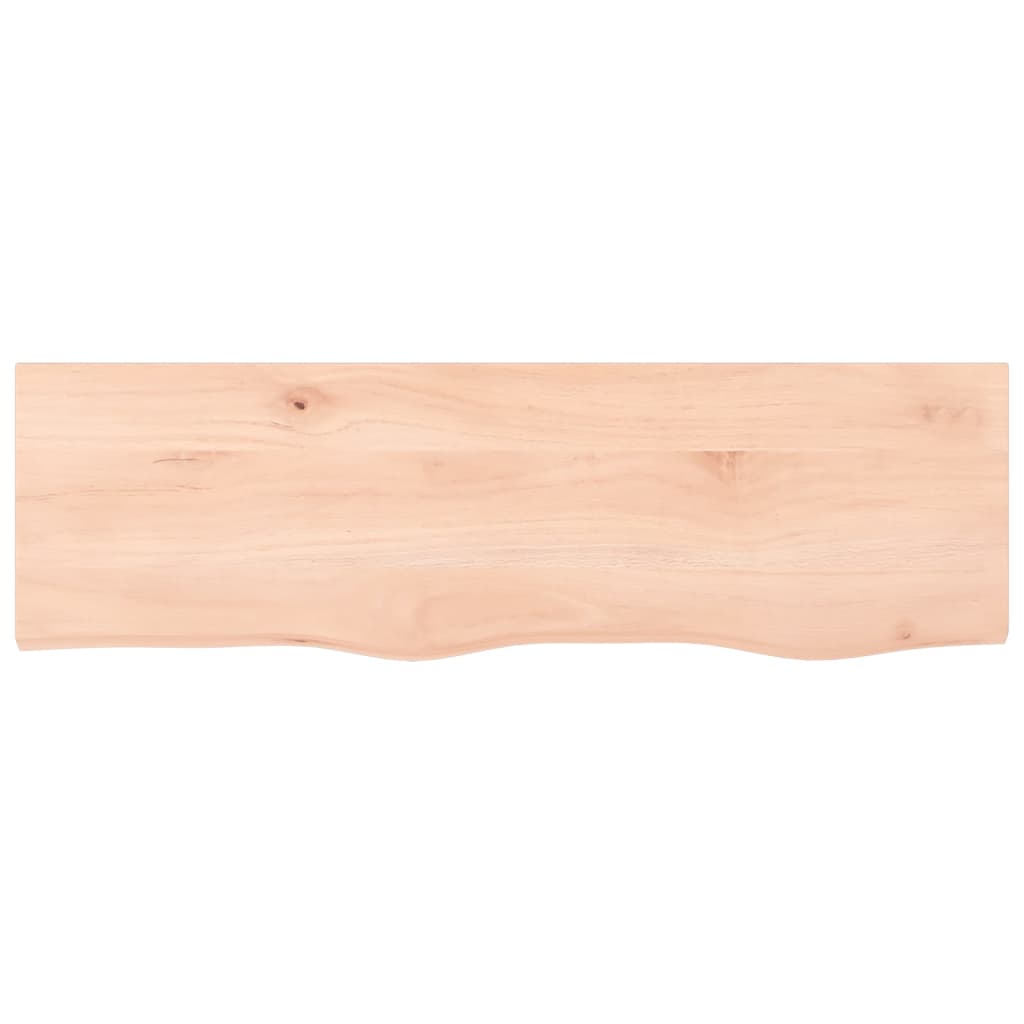 Wall Shelf 100x30x(2-6) cm Untreated Solid Wood Oak