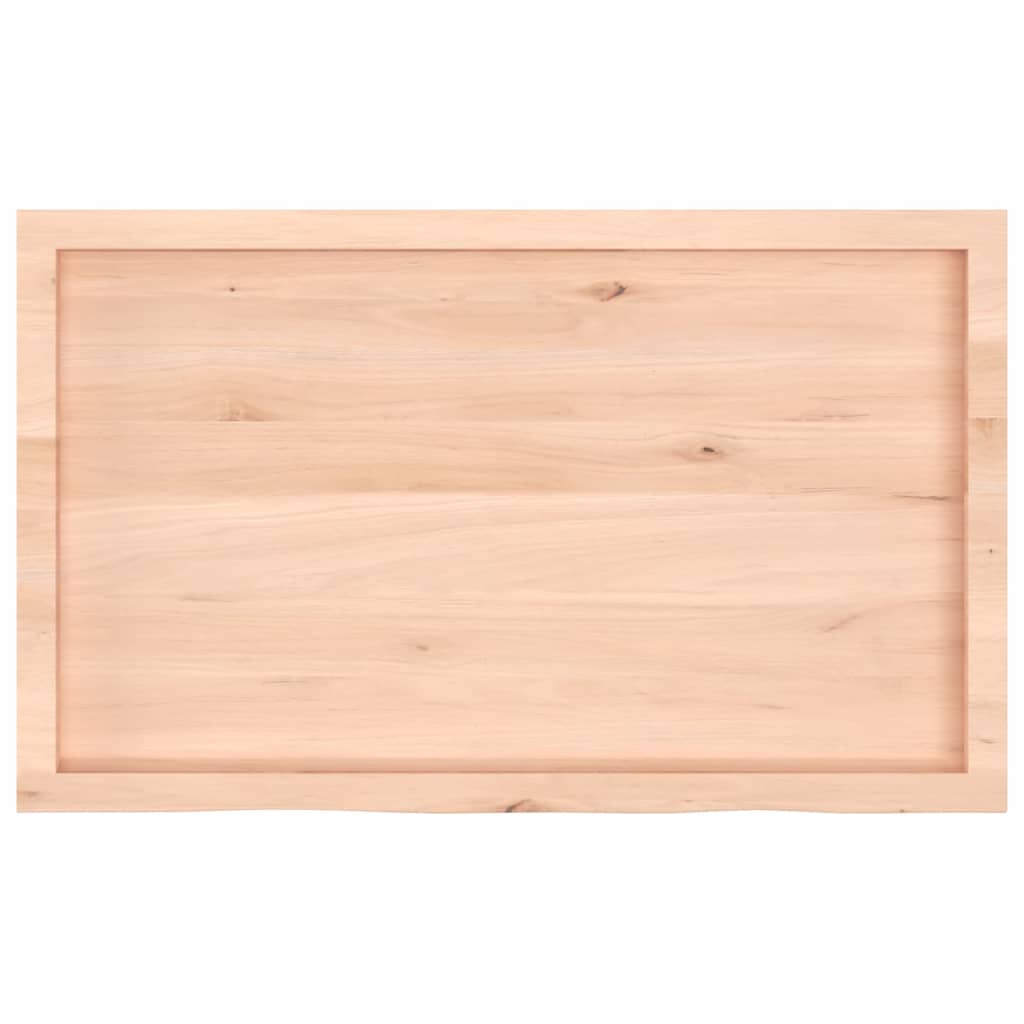 Wall Shelf 100x60x(2-6) cm Untreated Solid Wood Oak