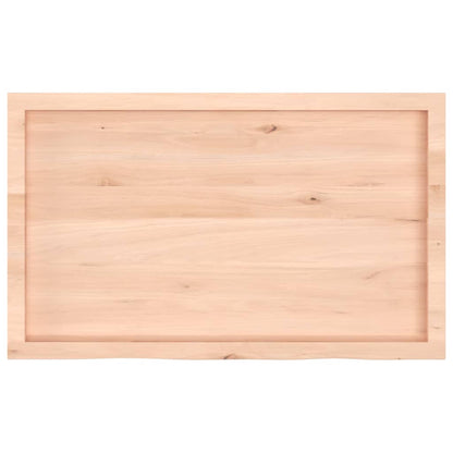 Wall Shelf 100x60x(2-6) cm Untreated Solid Wood Oak