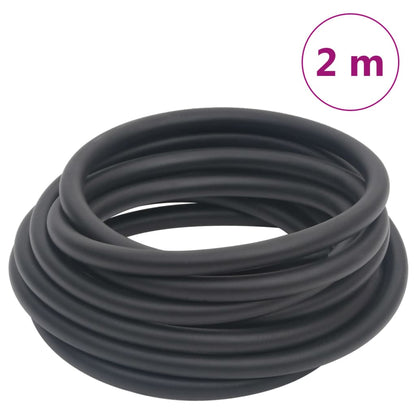 Hybrid Air Hose Black 0.6" 2 m Rubber and PVC