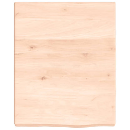 Bathroom Countertop 40x50x(2-4) cm Untreated Solid Wood