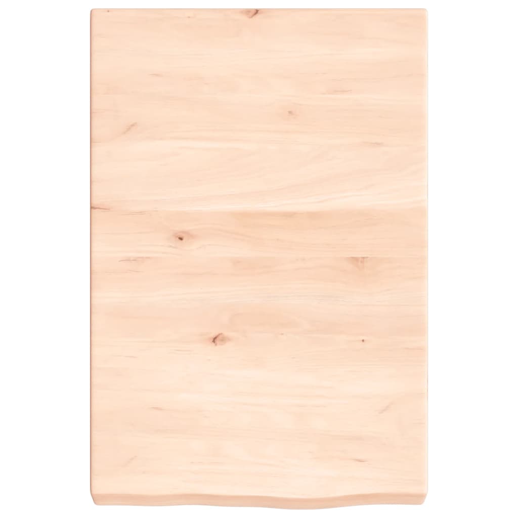 Bathroom Countertop 40x60x(2-6) cm Untreated Solid Wood