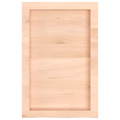 Bathroom Countertop 40x60x(2-6) cm Untreated Solid Wood