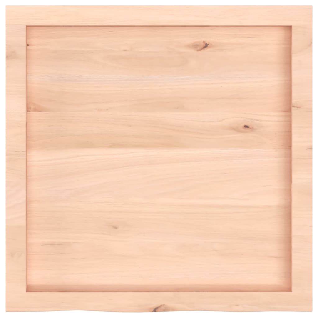 Bathroom Countertop 60x60x(2-6) cm Untreated Solid Wood