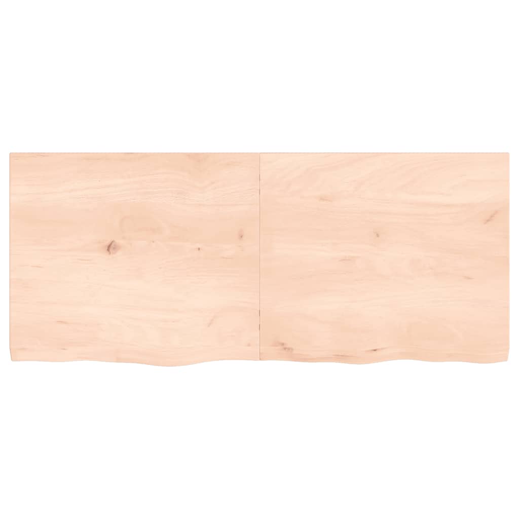 Bathroom Countertop 140x60x(2-4) cm Untreated Solid Wood