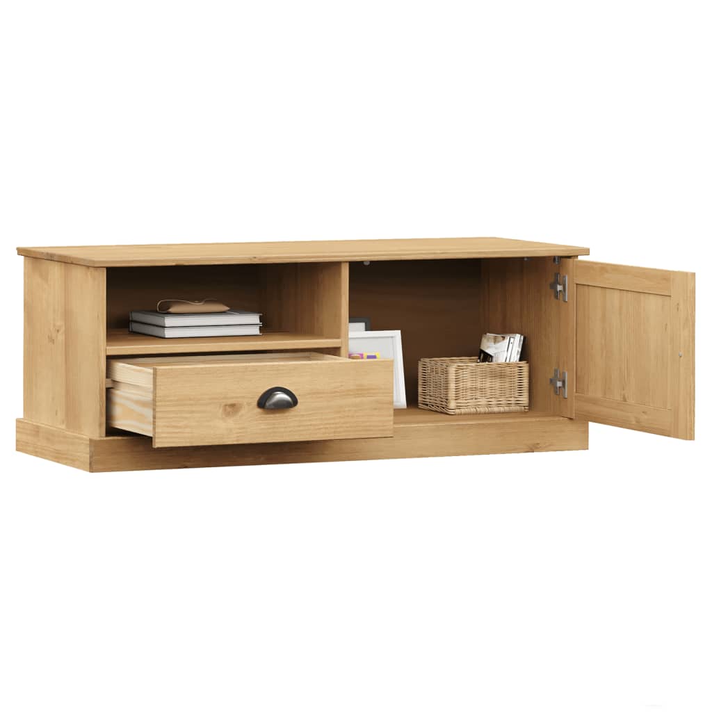 TV Cabinet VIGO 106x40x40 cm Solid Wood Pine