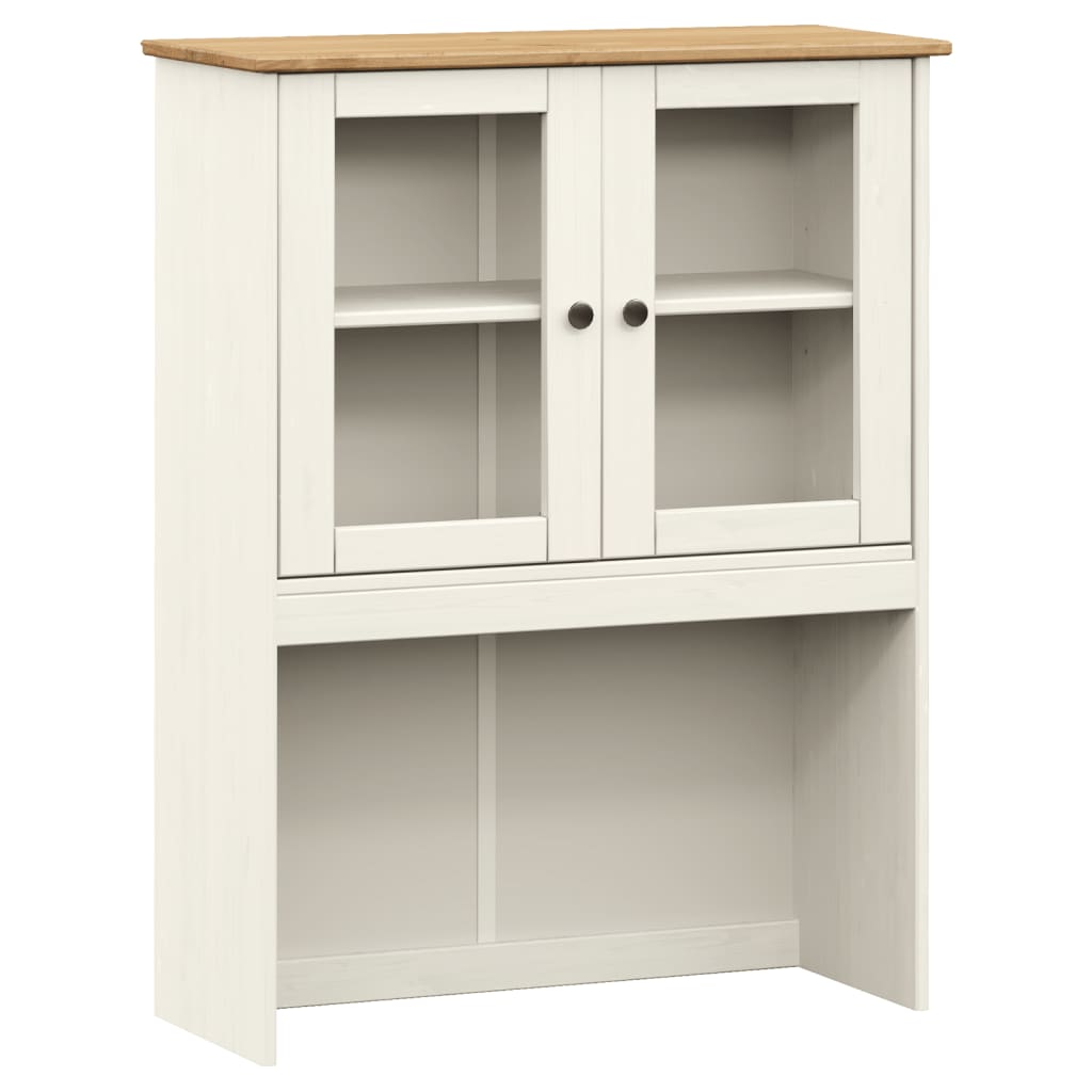 Dresser Top VIGO White 78x30x100 cm Solid Wood Pine