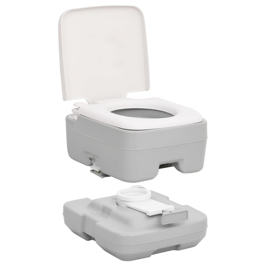 Portable Camping Toilet and Water Tank Set