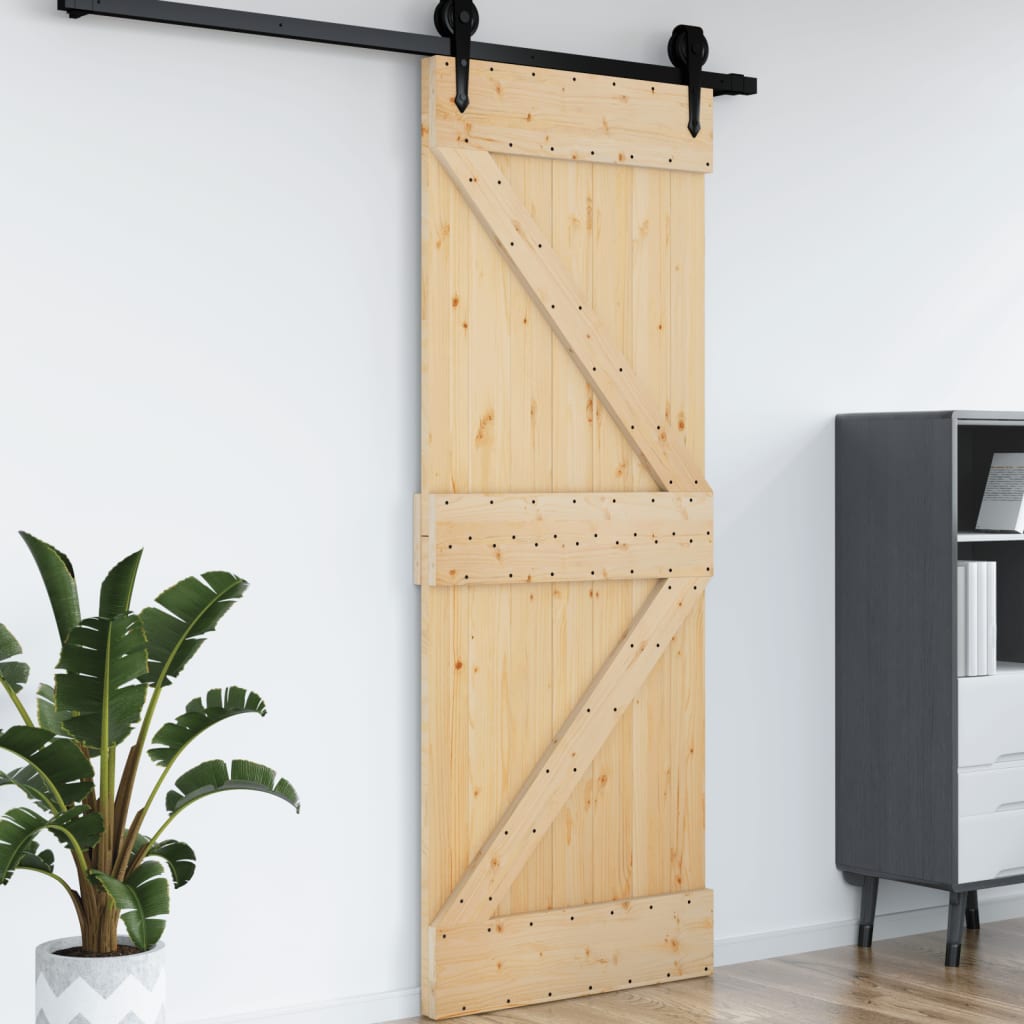 Door NARVIK 85x210 cm Solid Wood Pine