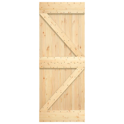 Door NARVIK 85x210 cm Solid Wood Pine