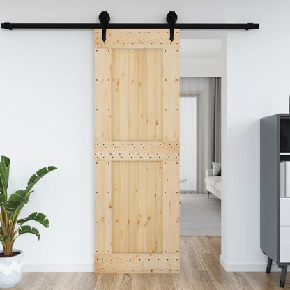 Door NARVIK 80x210 cm Solid Wood Pine