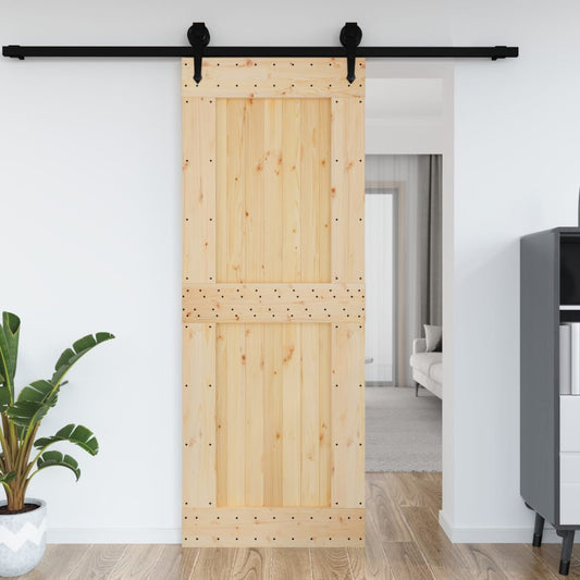 Door NARVIK 85x210 cm Solid Wood Pine