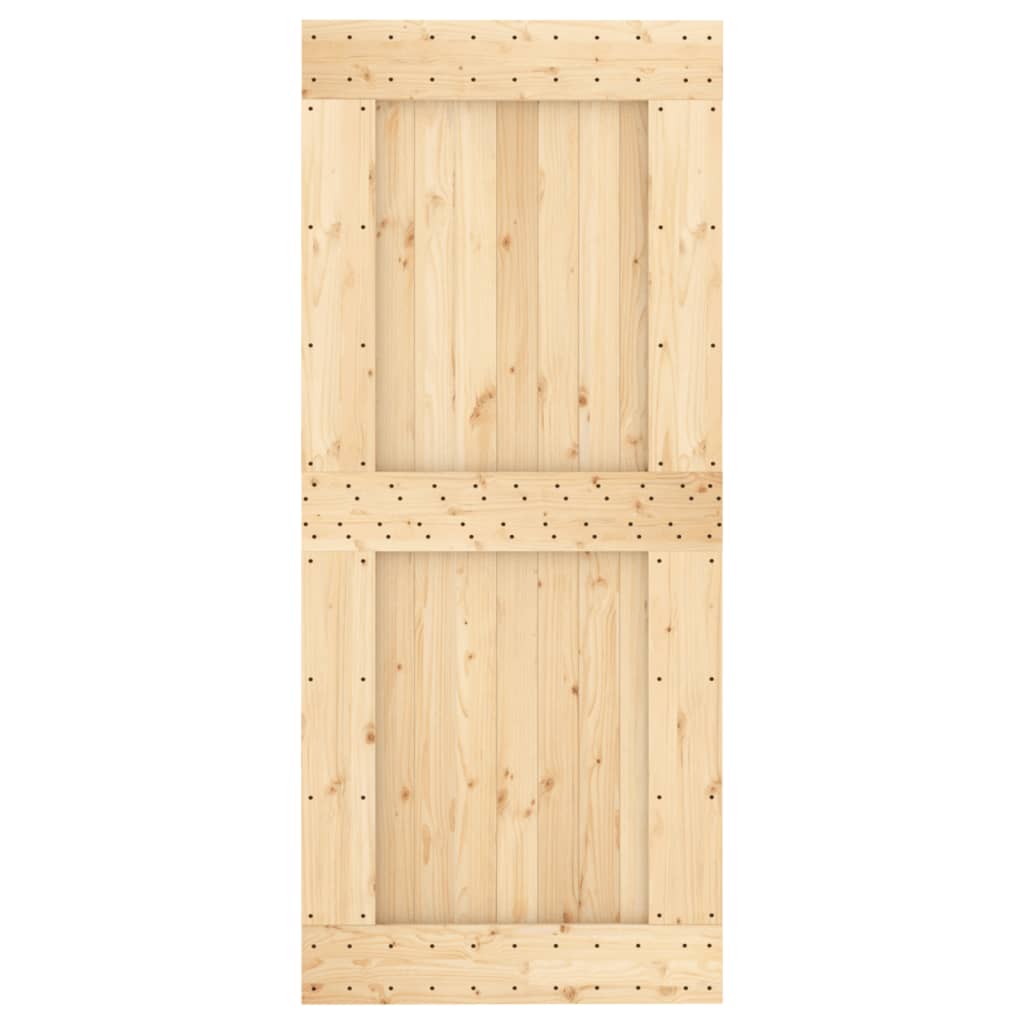 Door NARVIK 90x210 cm Solid Wood Pine