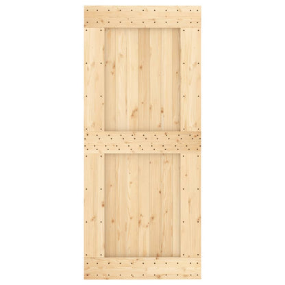 Door NARVIK 90x210 cm Solid Wood Pine