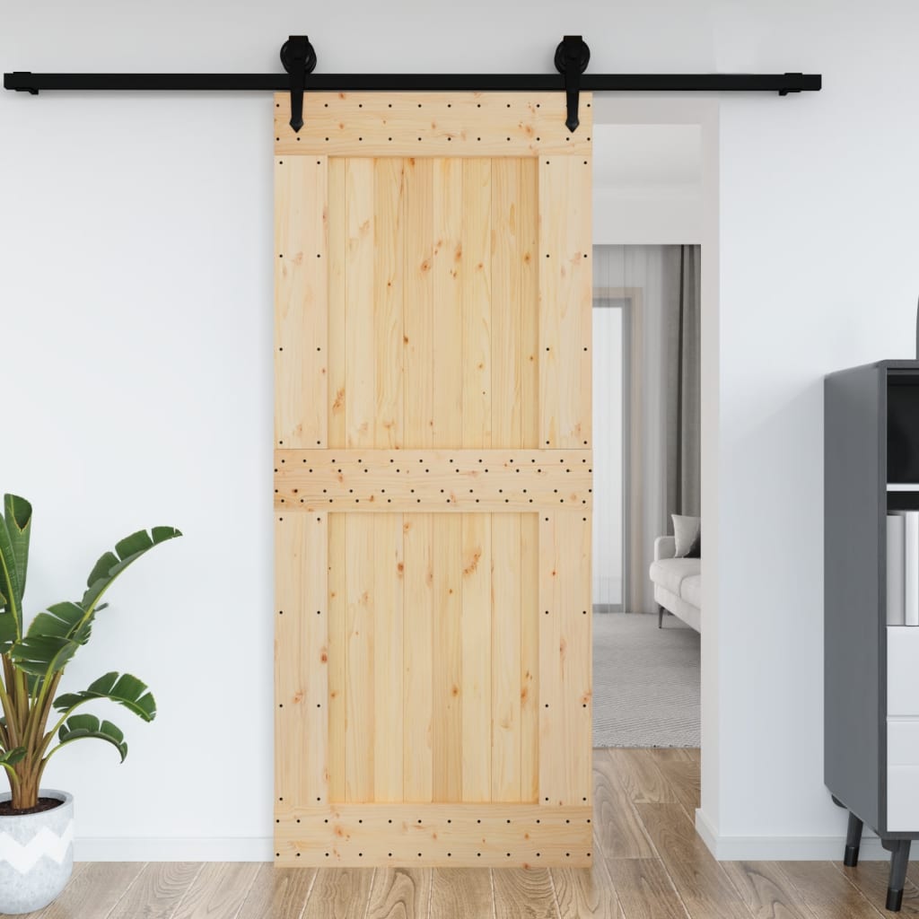 Door NARVIK 95x210 cm Solid Wood Pine