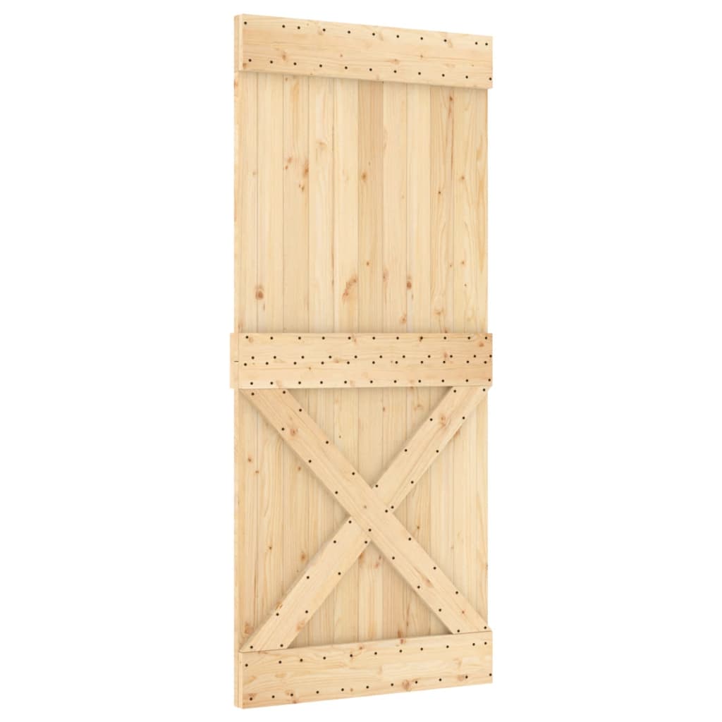 Door NARVIK 90x210 cm Solid Wood Pine