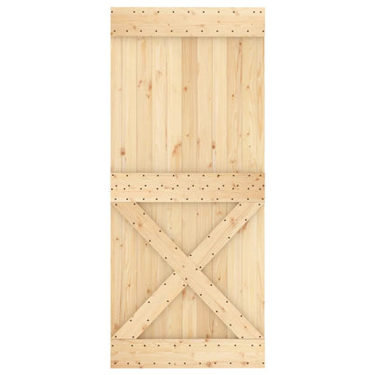 Door NARVIK 90x210 cm Solid Wood Pine